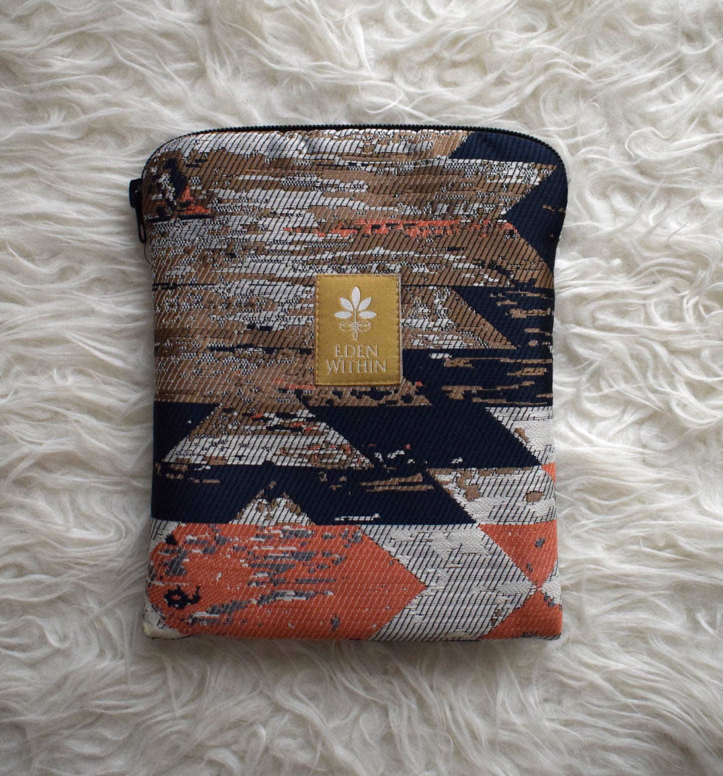 Tribal Peach Book Sleeve